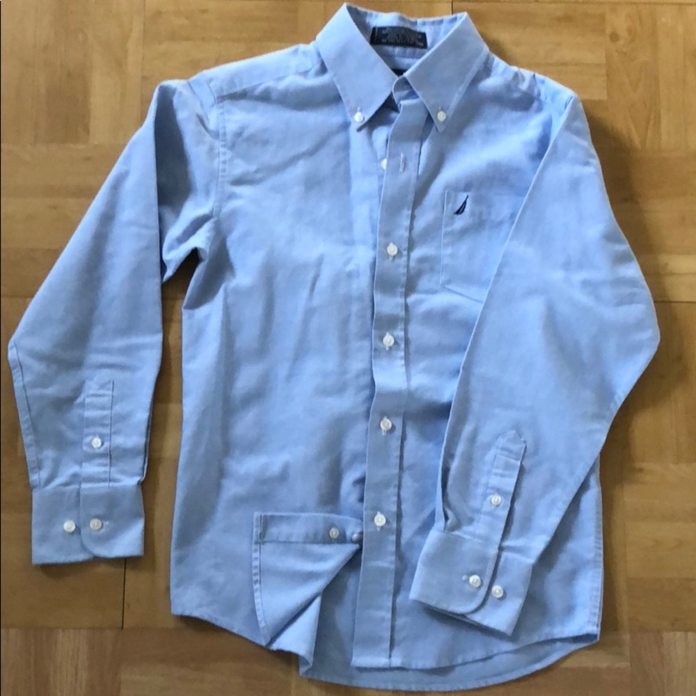 NAUTICA Ligth blue shirt size 12 years